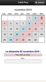 Cal42 Plus screenshot 1
