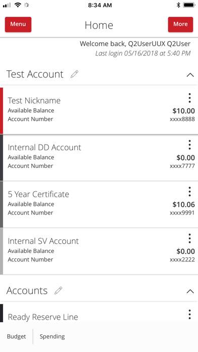 Screenshot #2 pour First Fed Bank Mobile Banking
