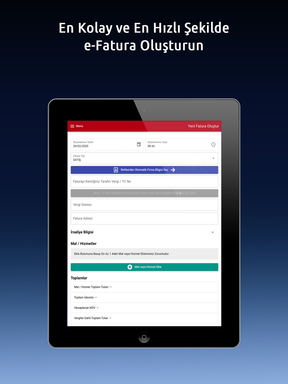 iPad screenshot