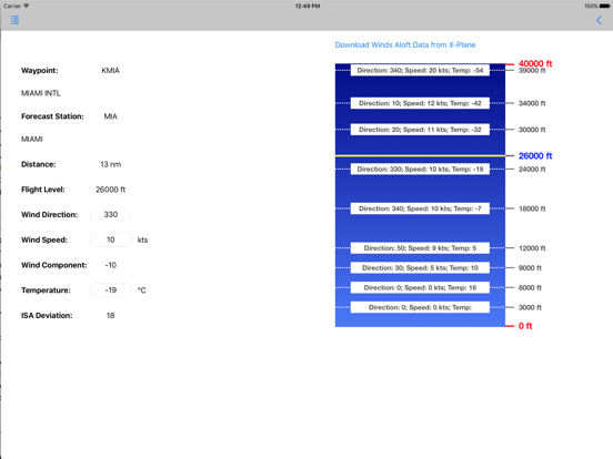 iGoDispatch Boeing733 iPad app afbeelding 3