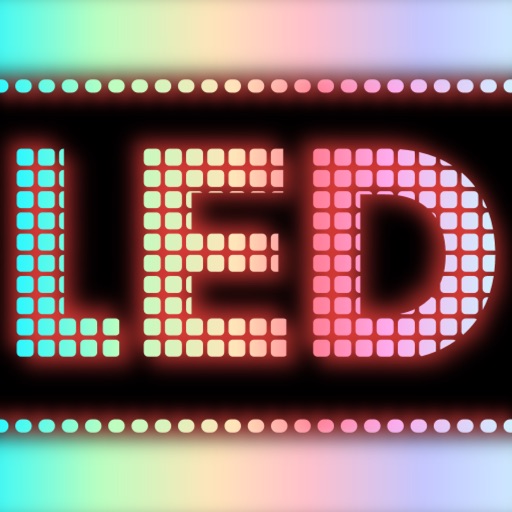 LED Banner - Make It Big Text