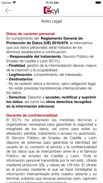 ECYL iPhone screenshot 4