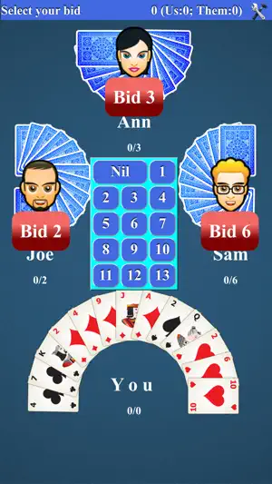 Spades Card Game* screenshot 1