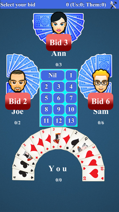 Spades Card Game* Screenshot