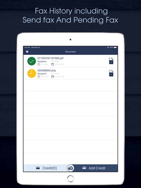 Screenshot #5 pour Fax App: Send Fax & PDF Export
