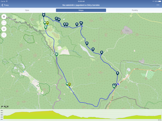 Screenshot #5 pour Traseo. Tourist routes & maps