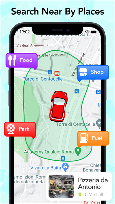 GPS Fields Area Measure On Map Screenshot