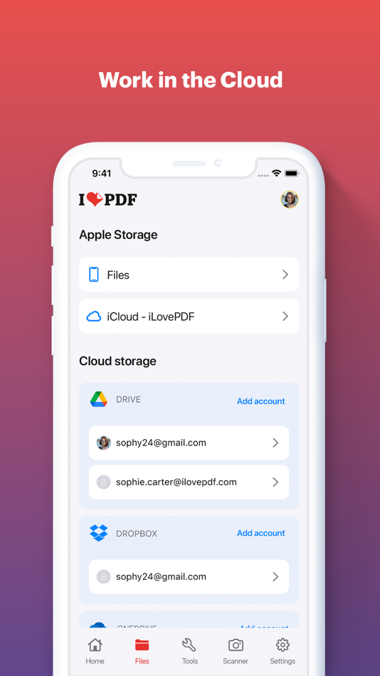 #10. iLovePDF - PDF Editor & Scan (macOS) 게시자: iLovePDF