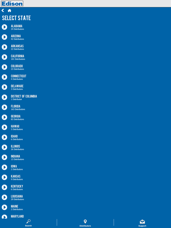 Edison XRef iPad screenshot
