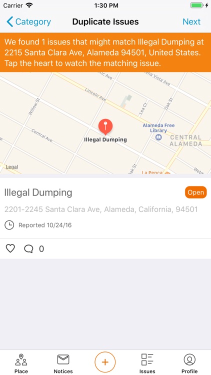 Alameda SeeClickFix screenshot-4