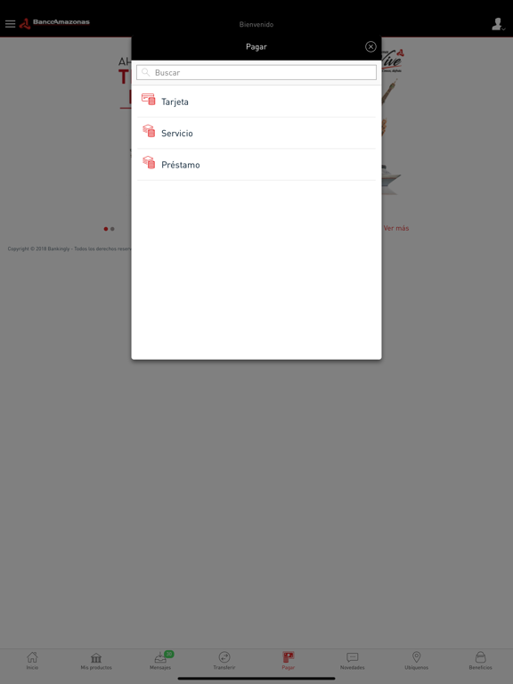 Banco Amazonas S.A. iPad screenshot 7 - Finance app