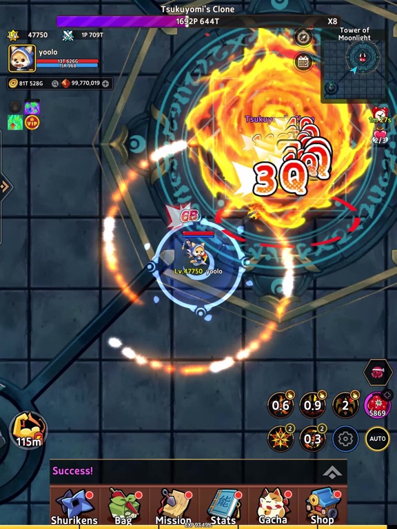 Screenshot #6 pour Idle Ninja Online