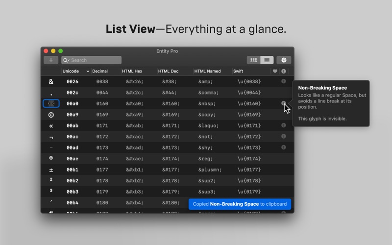 App screenshot