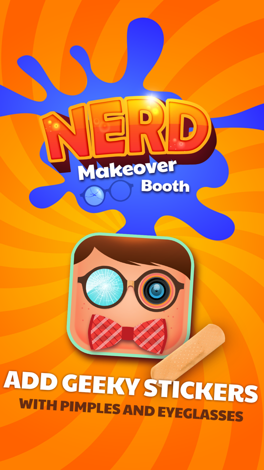 Geek Booth & Sticker Photos in Get Ugly Face Maker - 1.0 - (iOS)