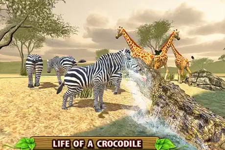 Hungry Crocodile Simulator 3D