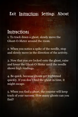 Game screenshot Ghost-O-Meter apk