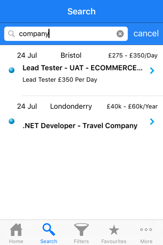 CTRL IT Job Search screenshot 2