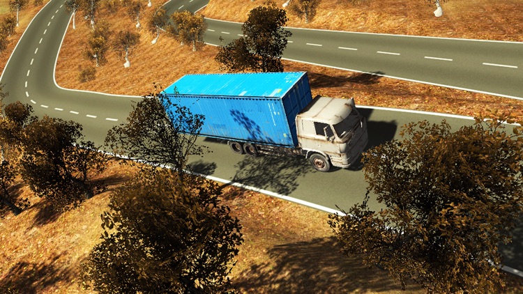 Desert Cargo Trailer Transporter Truck screenshot-3