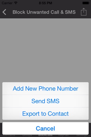 Contacts Manager - Block Unwanted Call & SMS ™ screenshot 2