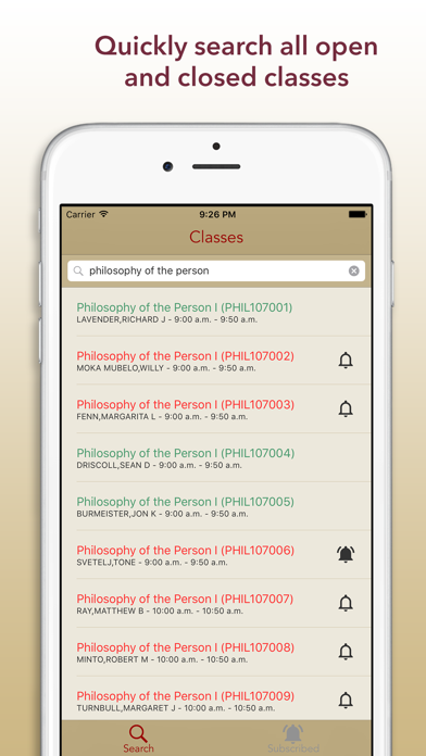 How to cancel & delete EagleScribe - Get Notified When a BC Class Opens from iphone & ipad 3