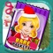 Christmas Sticker Dress Up Salon - little baby santa & emoji makeup games for girl kids!