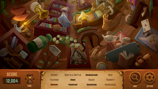 ‎Alice in Wonderland: A Hidden Object Game Screenshot