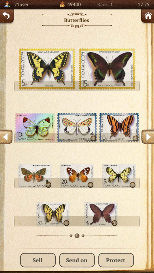 #2. Stamps Collector (iOS) Podle: Appscraft