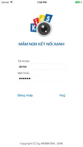 Mầm non kết nối xanh screenshot #2 for iPhone