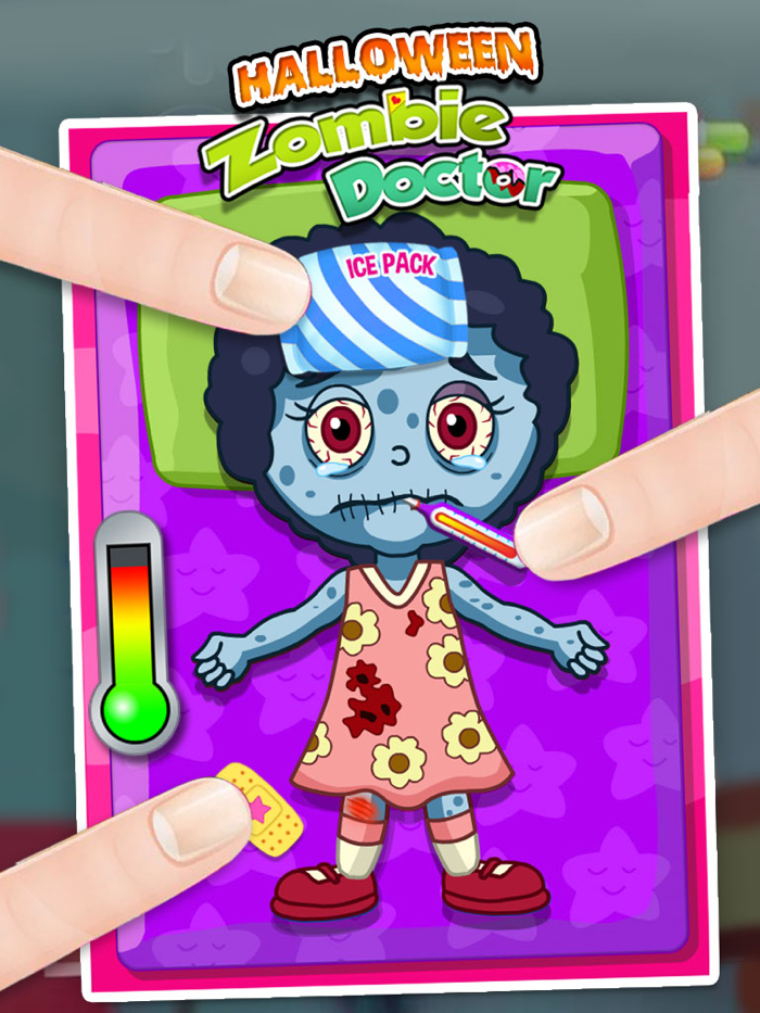 Halloween Zombies Kids Doctor - Fun Halloween Games for kids