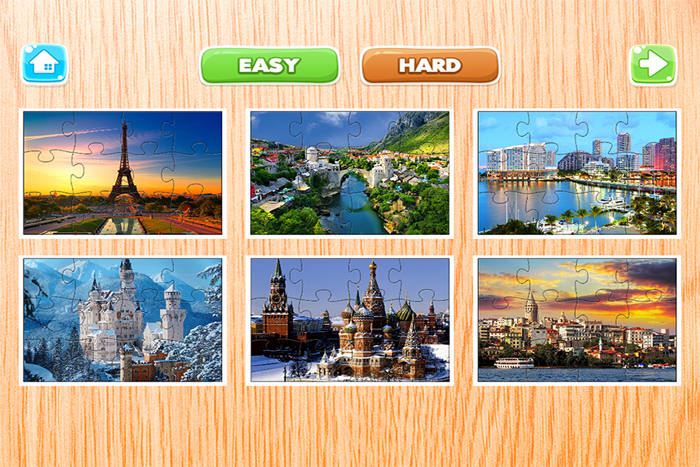 City Puzzle for Adults Jigsaw Puzzles Games Free
