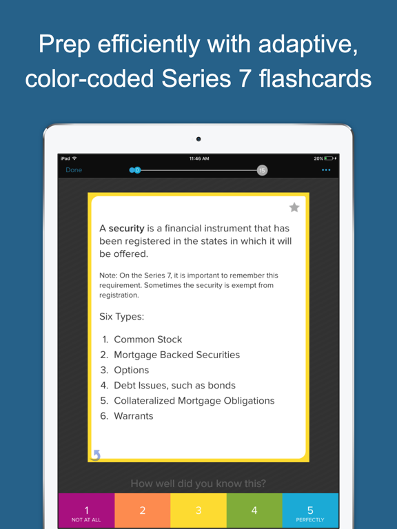 Screenshot #4 pour Series 7 Exam Prep Genius