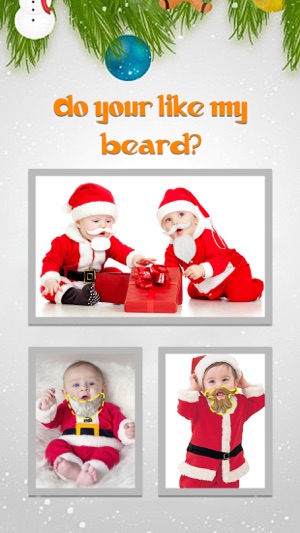 Christmas Moustache Booth - Sticker Photo Editor to Grow San(圖4)-速報App