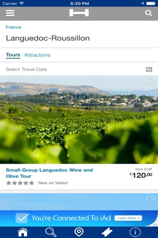 Languedoc-Roussillon Hotels + Compare and Booking Hotel for Tonight with map and travel tour screenshot 2