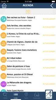 angers l'agenda iphone screenshot 2