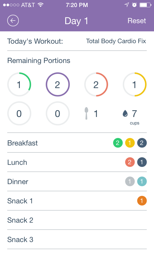 21 Day Fix® Tracker – Official