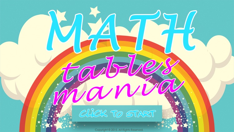Math Tables Mania - Multiplications and Divisions