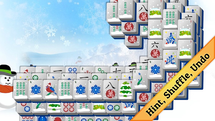 Winter Mahjong screenshot-4