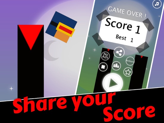 Screenshot #5 pour Sauts De Ninja - Trémie Arcade Sans Fin De Saut