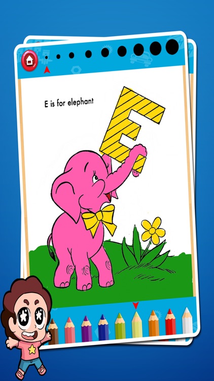Abc Animals Coloring Book - Learn To Draw