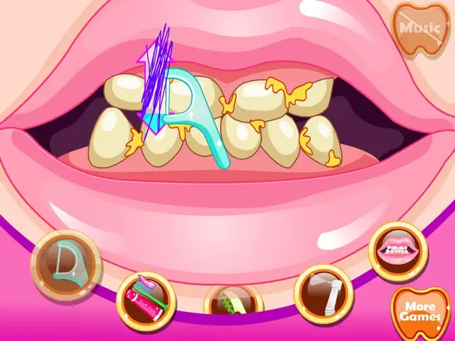 Beautiful Girl Dentist, game for IOS