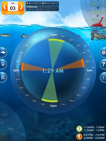 Screenshot #4 pour Pêche Deluxe – Calendrier et Meilleures Heures de Pêche