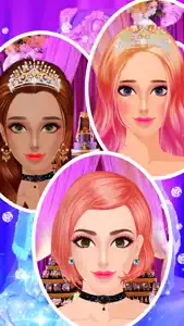 Make Up: Beautiful Princess Stylist Dress Up and Beauty Salon for Girls HD screenshot #1 for iPhone