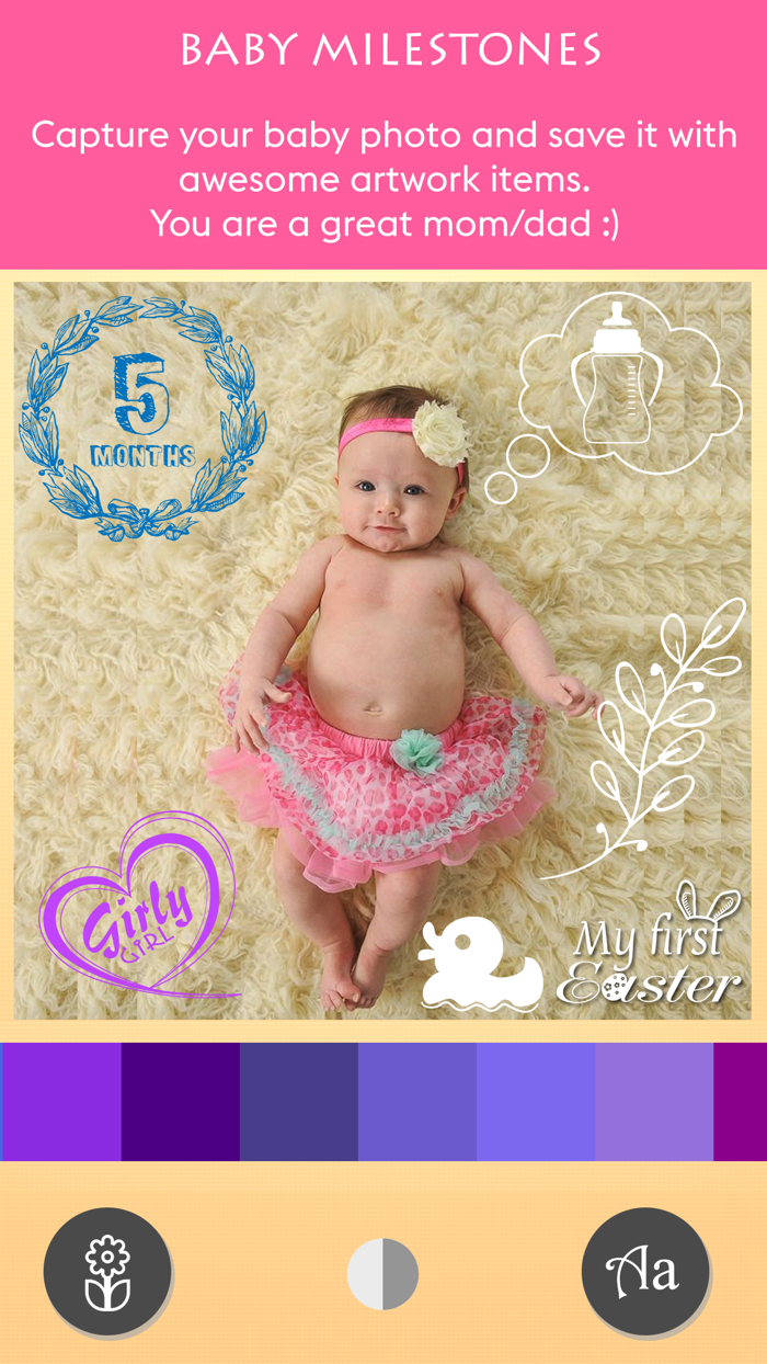 Baby pic - Baby  pregnancy milestone photos