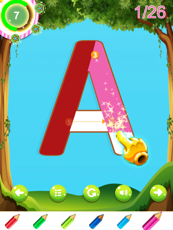 Screenshot #5 pour Anglais enfants Shape appariement et de l'alphabet