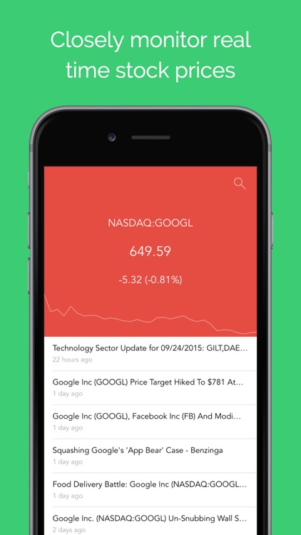 Ticker - Stock Quotes & News