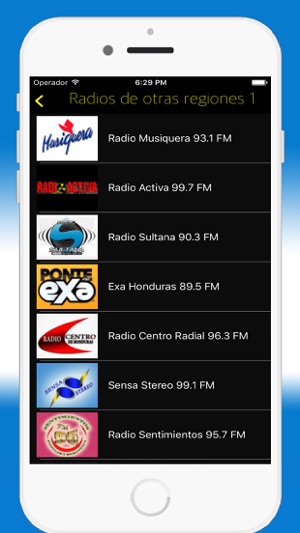 Radios de Honduras FM y AM - Emisoras en Vivo / Hn en App Store