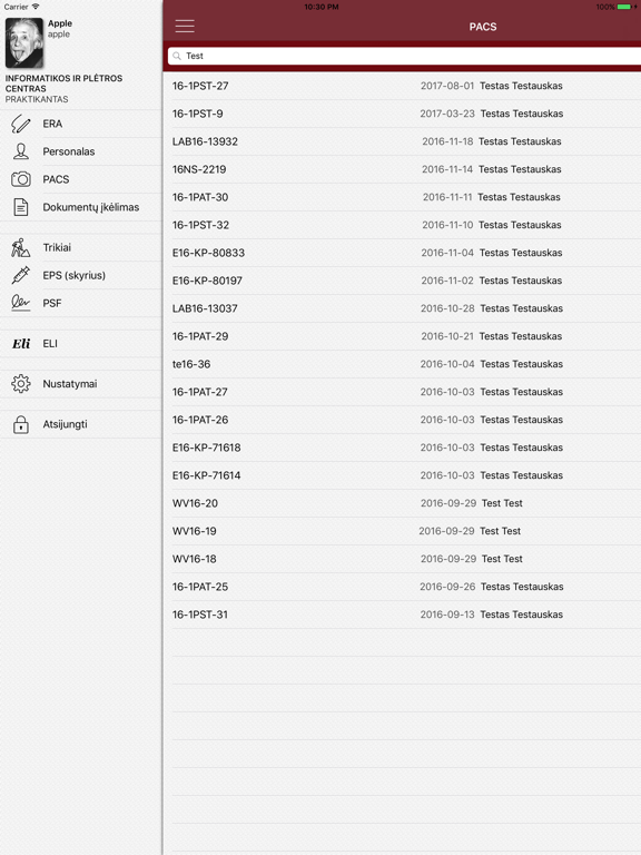 Screenshot #5 pour ELI – Elektroninė ligos istorija