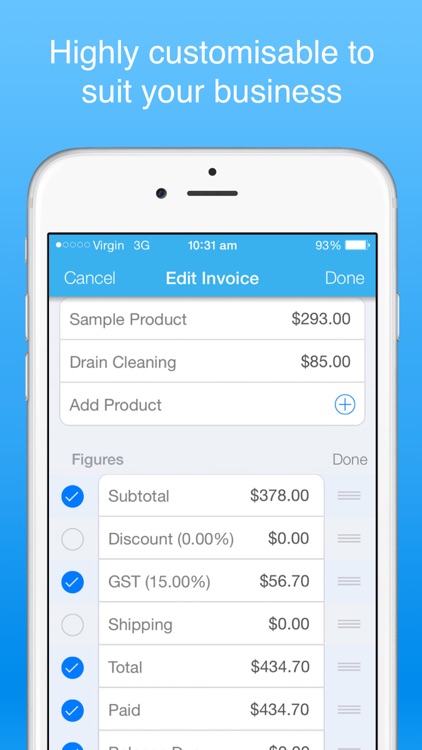 invoice maker pro - Create invoices on the go free