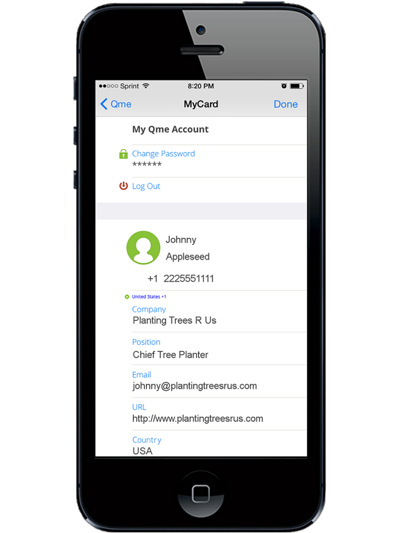 QMe - Better Networking iPad screenshot 4 - Social Networking app