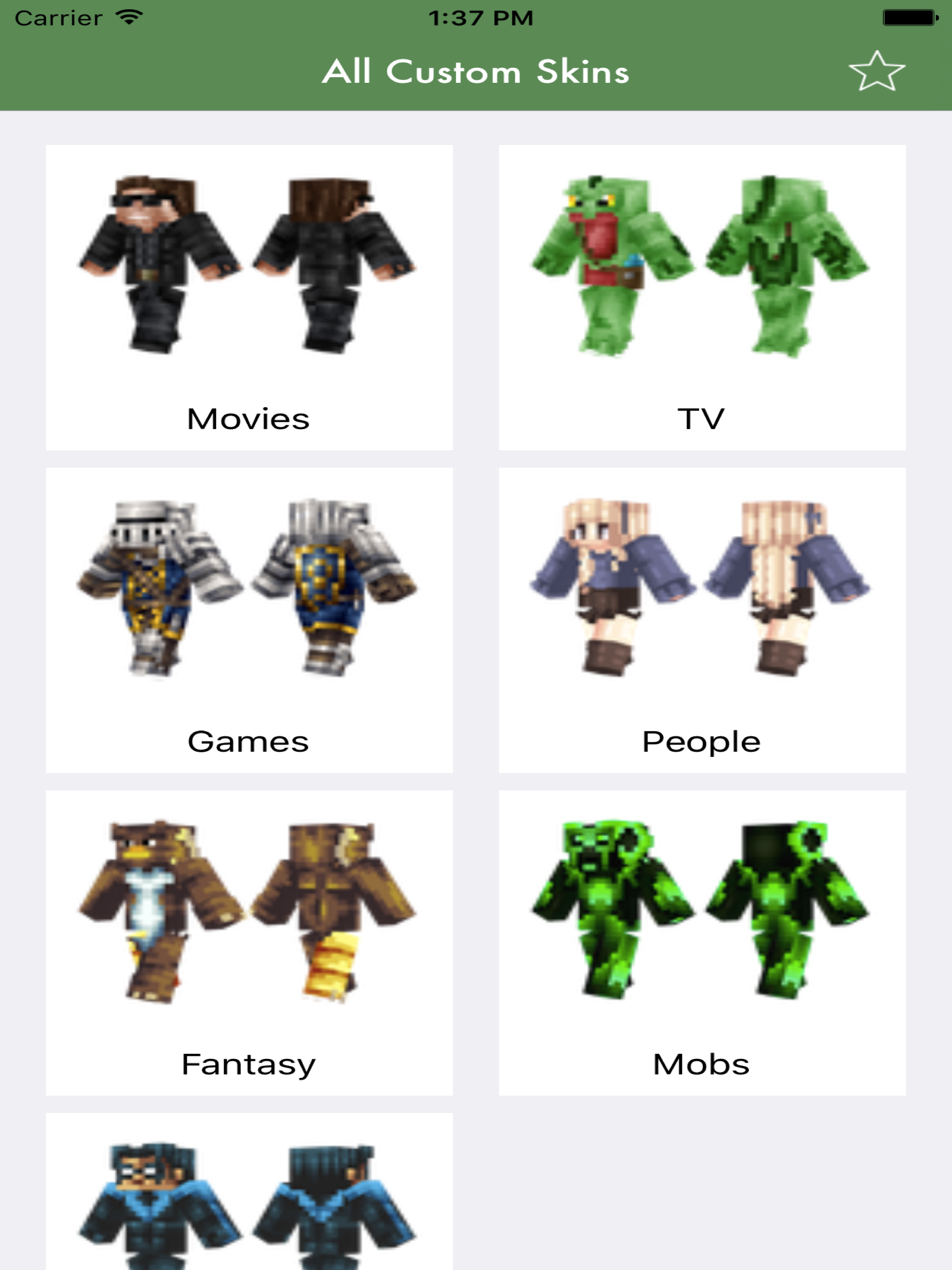 Free Skins For Minecraft PE - Minecraft Skins